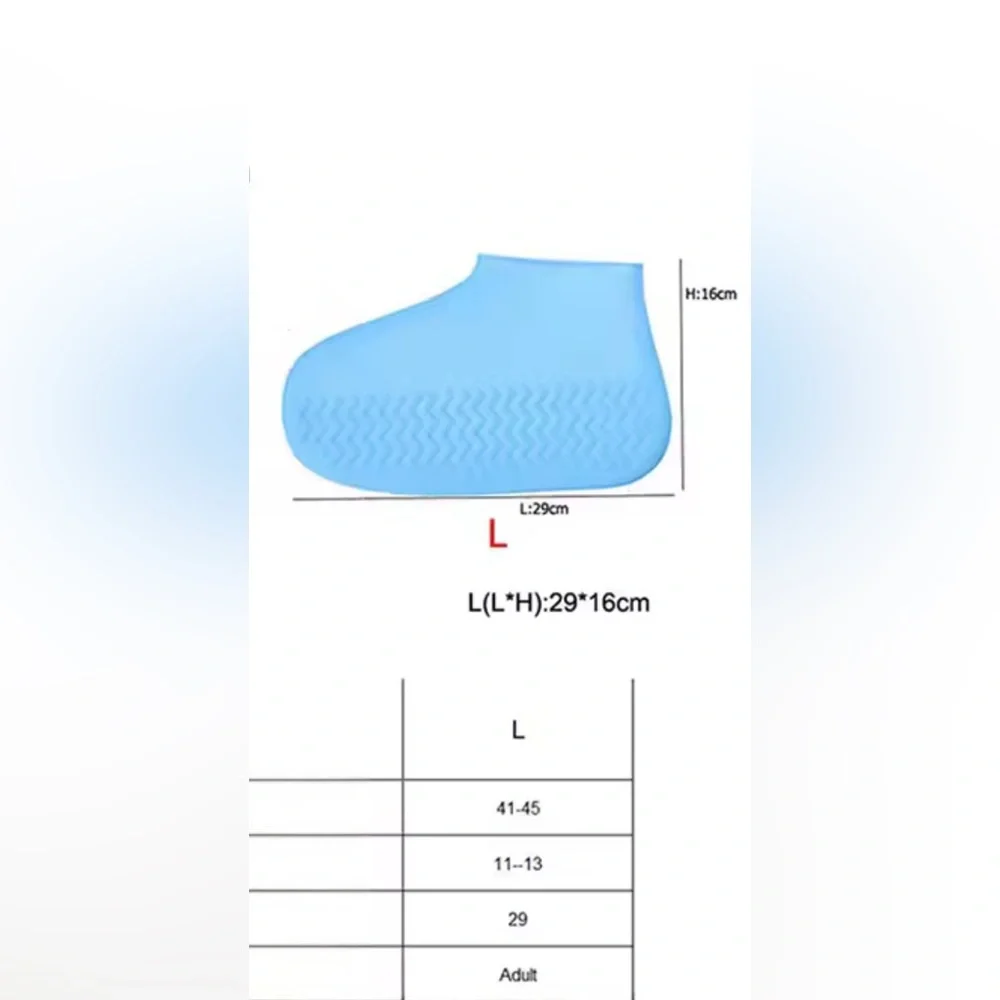 STAY DRY WITH THESE‎ WATERPROOF SHOE COVERS